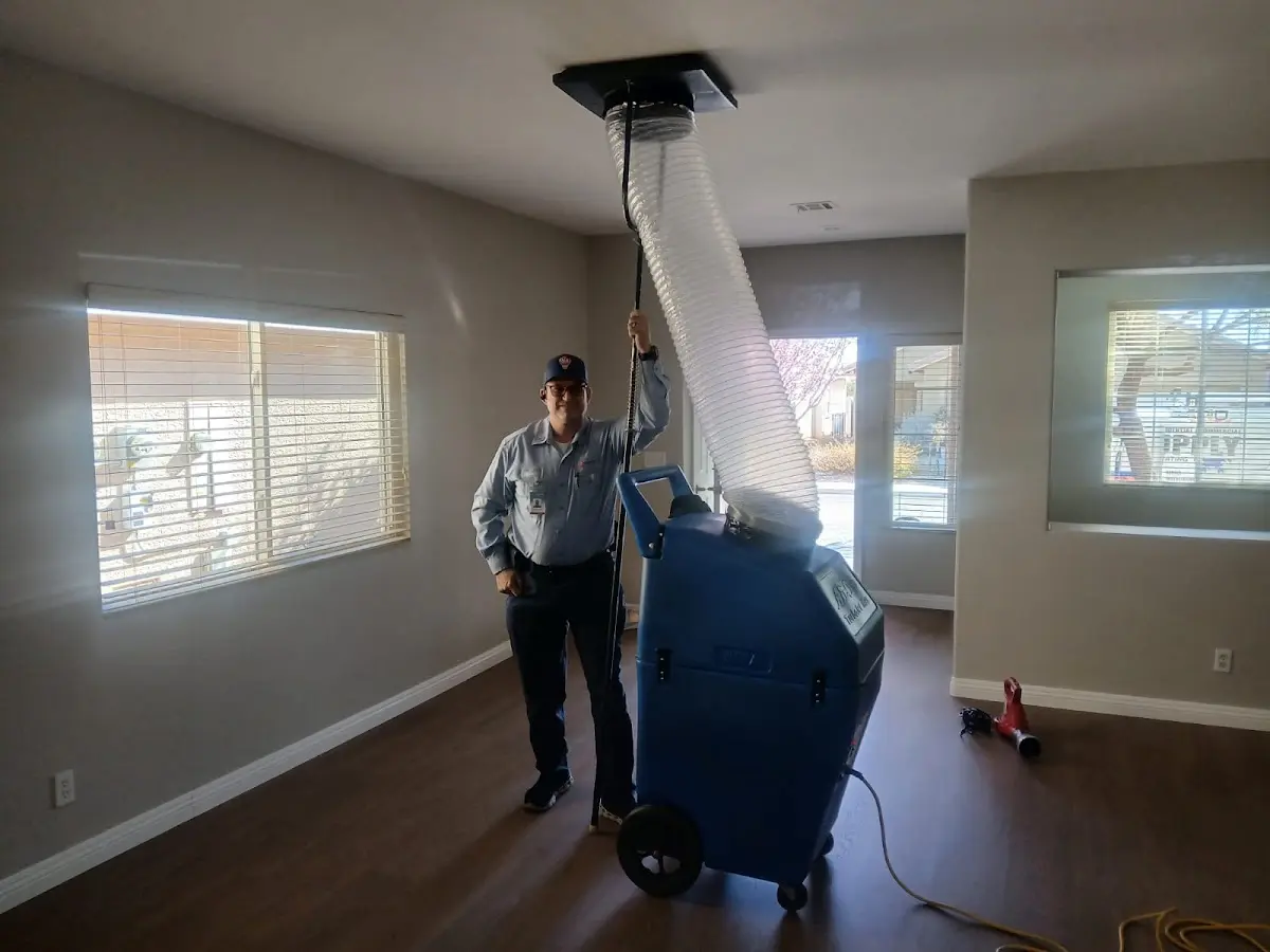 Professional Dryer Vent Cleaning work inside a Rapid City home